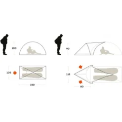 Abside Tenda Ferrino Blizzard 2 Apsis -OutdoorMania Italia abside tenda ferrino blizzard 2 apsis abside compatibile comfort spazio 3