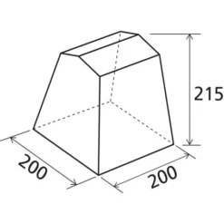 Cucinotto Brunner Vida II NG 200 X 200 -OutdoorMania Italia cucinotto vida i ng 200 x 150 5