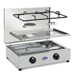 Parker® Fornello A Gas 2F Inox -OutdoorMania Italia fornello a gas inox 200 2