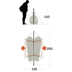 Tenda Ferrino MTB -OutdoorMania Italia tenda ferrino mtb cicloturisti bikers moto tre stagioni clima mite 2