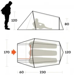 Prima pagina -OutdoorMania Italia tenda ferrino sling 3 compatta climi miti tre 3 stagioni trail running bicicletta 1