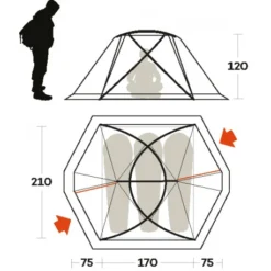 Tenda Ferrino Svalbard 3.0 -OutdoorMania Italia tenda ferrino svalbard 3 0 universale affidabile versatile 4 stagioni 3